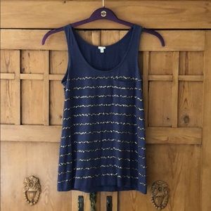 Cute J Crew sequin tank